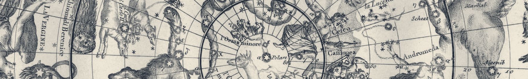 Slice of an engraved star chart, 1790